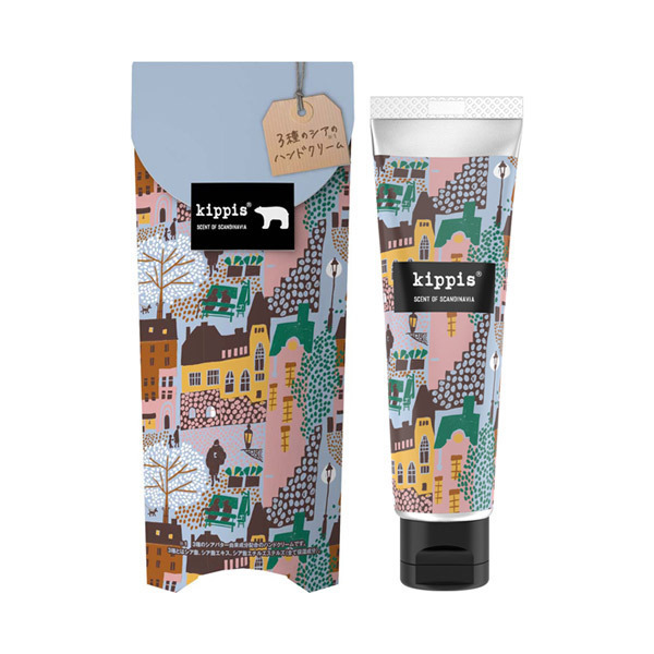 キッピス 3種のシアのハンドクリーム / 40g / 北欧の街並み感じるスオミムスクの香り