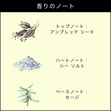 ウッド セージ & シー ソルト コロン 03