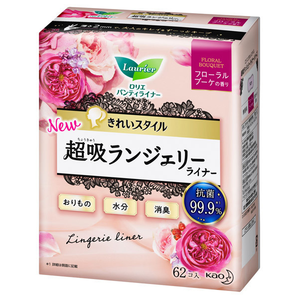 きれいスタイル 超吸ランジェリーライナー / 62個