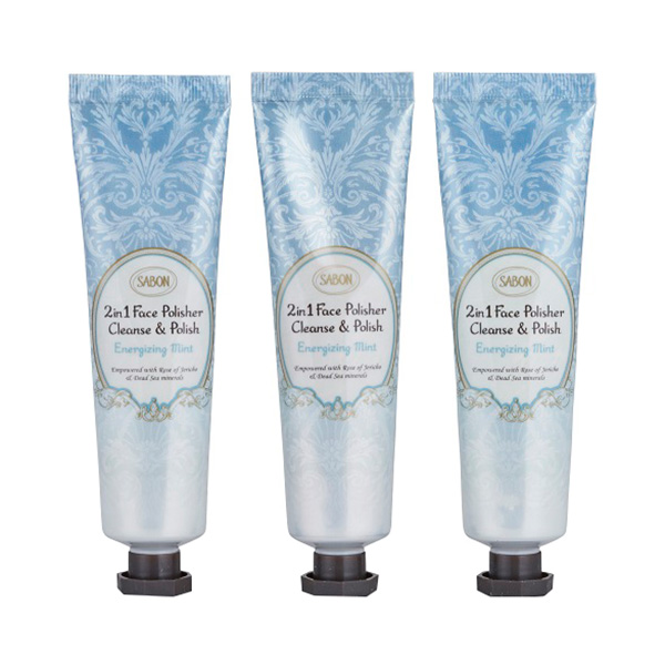 フェイスポリッシャー リフレッシング ミント / トリオ 60mL×3本 / 肌を目覚めさせるミントの香り