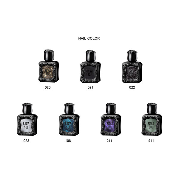 未使用 ANNA SUI ネイルセット アナスイ ネイルカラー 4点セット まとめて 大量 マニキュア