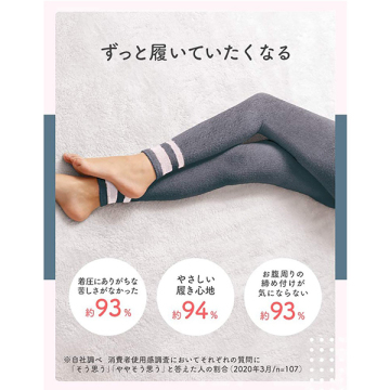 寝ながらメディキュット フワッとキュッと パジャマレギンス 04