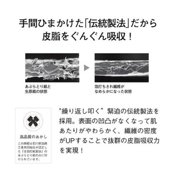 あぶらとり紙(金箔打紙製法) 04