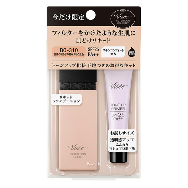 リシェ フィルタースキン リキッド キット / ヴィセ(リキッドファンデーション, ベースメイク)の通販 - @cosme公式通販【@cosme  SHOPPING】