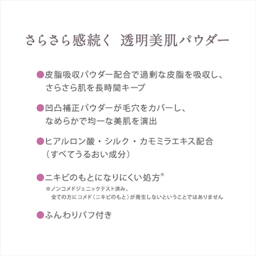 マットシフォン フィニッシングルースパウダー 03