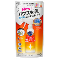 キュキュット CLEAR 泡スプレー / 詰替え / 250ml / オレンジの香り