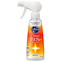 キュキュット CLEAR 泡スプレー / 本体 / 300ml / オレンジの香り