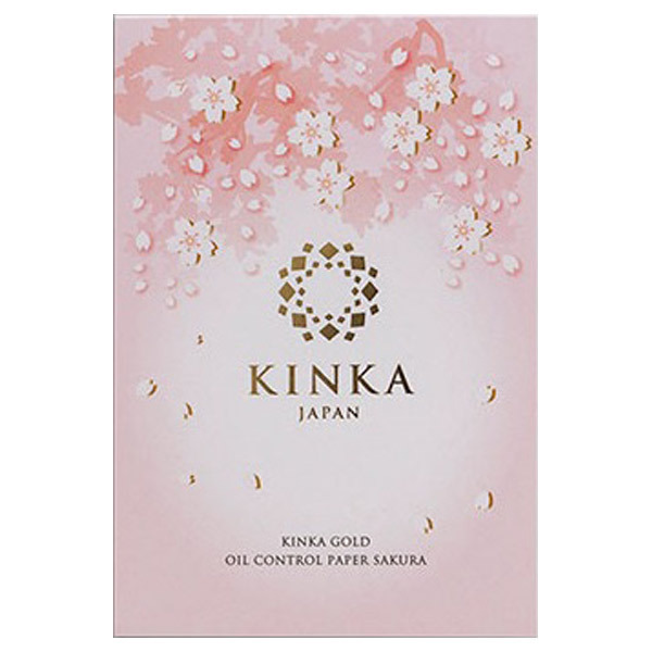 あぶらとり紙「KINKA」桜の花びら入 / 30枚入 / 本体