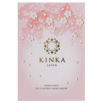 あぶらとり紙「KINKA」桜の花びら入