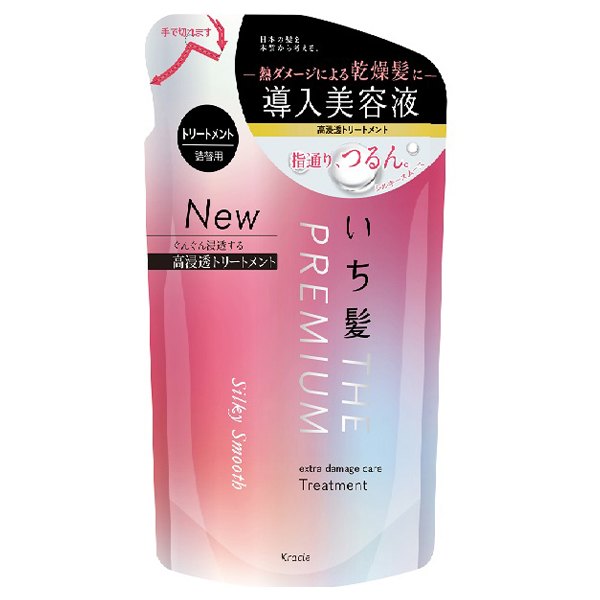 いち髪 THE PREMIUM エクストラダメージケアトリートメント(シルキースムース) / いち髪(トリートメント, シャンプー・ヘアケア・ヘアスタイリング)の通販  - @cosme公式通販【@cosme SHOPPING】