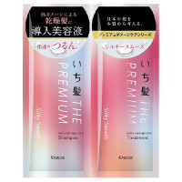 いち髪 THE PREMIUM エクストラダメージケアシャンプー&トリートメント(シルキースムース) / トライアルセット / 10ml+10g / 八重桜の香り