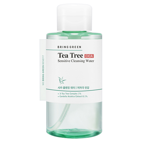 ティーツリー シカ センシティブクレンジングウォーター Bringgreen クレンジングウォーター ローション スキンケア 基礎化粧品 の通販 Cosme公式通販 Cosme Shopping