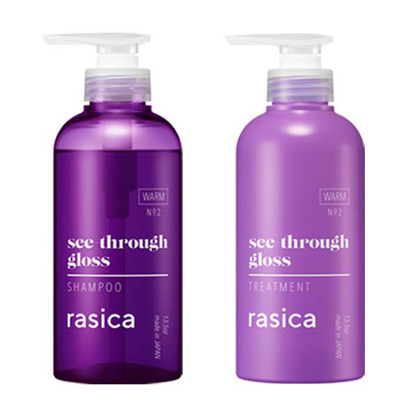 ラシカ シースルーグロスシャンプー&トリートメントセット 【WARM