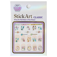 Stick Art デコレーションネイルステッカー / SAD-C02 / 1枚