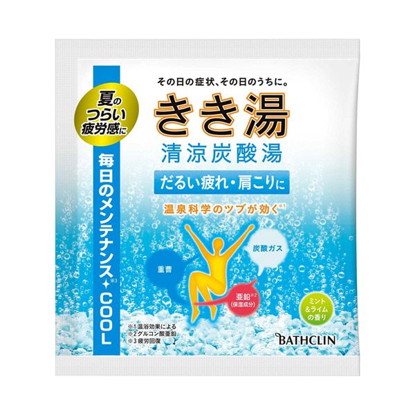 きき湯清涼炭酸湯 ミント&ライムの香り / 30g