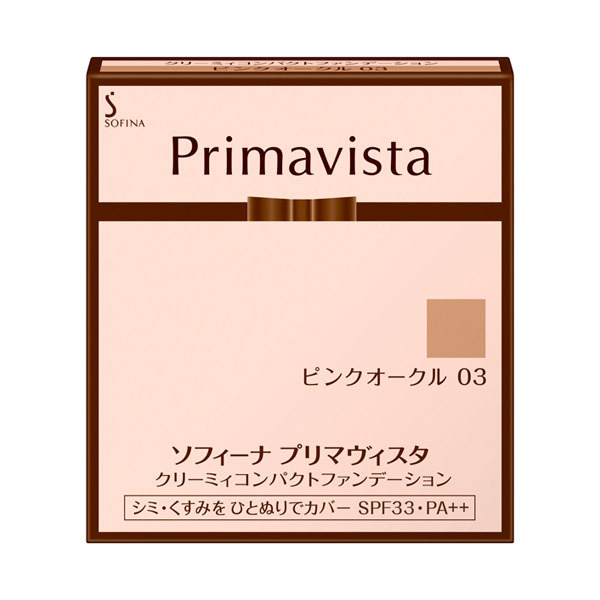 クリーミィ コンパクト ファンデーション / SPF33 / PA++ / ピンクオークル03 / 無香料