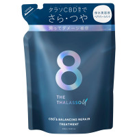 エイトザタラソ ユー CBD&バランシング ダメージリペア 美容液ヘアトリートメント / 400ml / 詰替え / ムスキーサボンの香り / 400ml