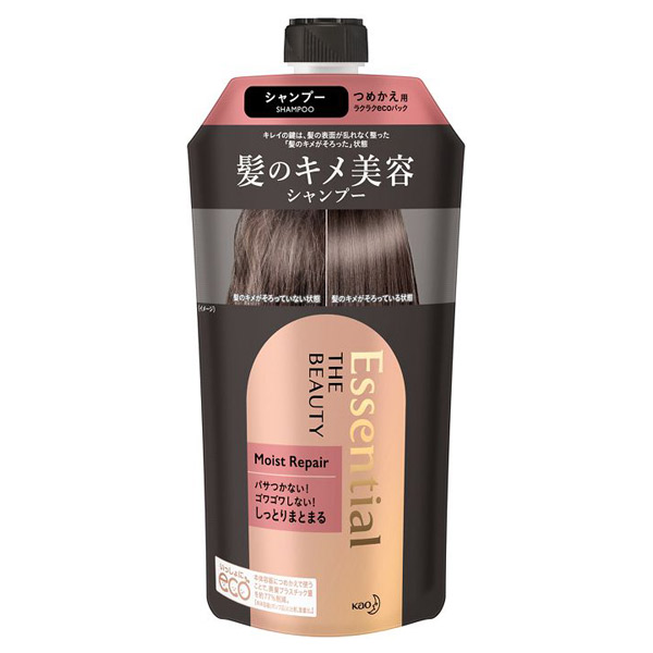 ザビューティ 髪のキメ美容シャンプー モイストリペア / 詰替え / 340ml / フローラルリュクスの香り エッセンシャル