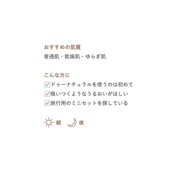 保湿 スキン ケア トライアル セット 02