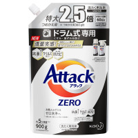 アタック ZERO ドラム式専用 / つめかえ用 / 900g / リーフィブリーズの香り(微香)
