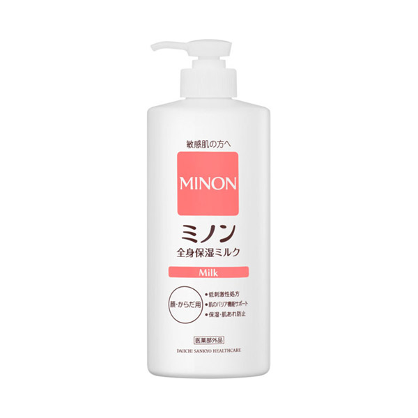 ミノン全身保湿ミルク / 本体 / 400ml / 無香料 ミノン全身保湿ミルク / 本体 / 400ml / 無香料