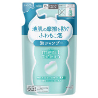 メリット ザマイルド 泡シャンプー / 詰替え / 440ml / やさしいフレッシュフローラルの香り