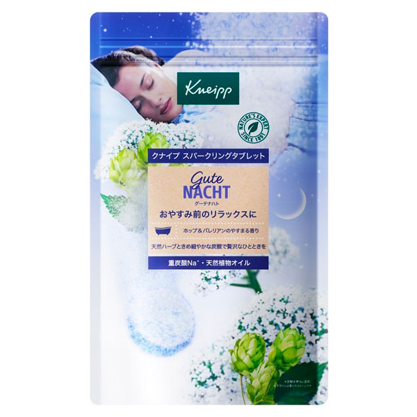 グーテナハト スパークリングタブレット 50gx6 クナイプ Kneipp 【公式ショップ】 最大78%OFFクーポン ホップバレリアンの香り