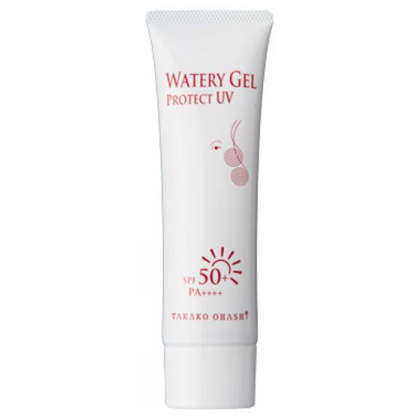 ウォータリージェルプロテクトUV / SPF50+ / PA++++ / 50g / 本体 / 野ばらとレモン / よく伸びてベタつかず潤う