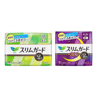 スリムガード しっかり昼夜2種セット / キット / 多い昼～ふつうの日用 羽つき 28コ入+多い夜用 羽つき 15コ入