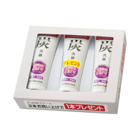 炭洗顔クリーム120g 3本入 / 本体 / 120g×3