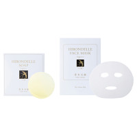 HIRONDELLE Happiness SOAP 85g & FACE MASK 6枚+1 SET