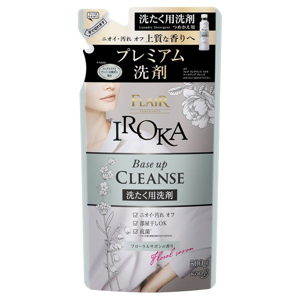 IROKA洗剤 / 500g / 詰替え / フローラルサボンの香り