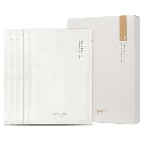 つける米ぬかシートマスク Comeitto 米一途 フェイス用シートパック マスク スキンケア 基礎化粧品 の通販 Cosme公式通販 Cosme Shopping