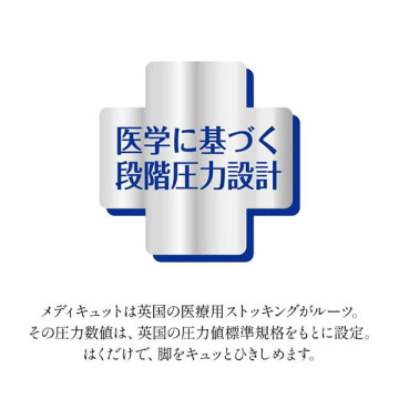 寝ながらメディキュット スパッツ 骨盤テーピング付き EX 05
