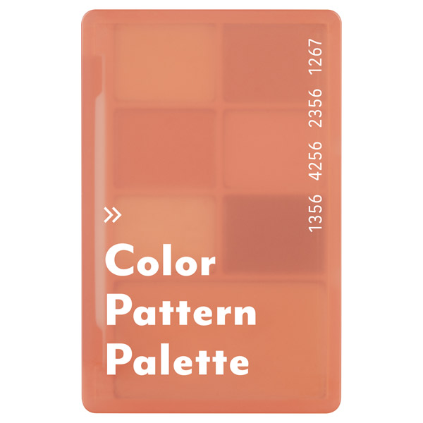 カラーパターンパレット / 001コーラルパターン