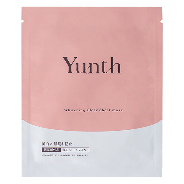 Yunth 薬用美白シートマスク / 6枚
