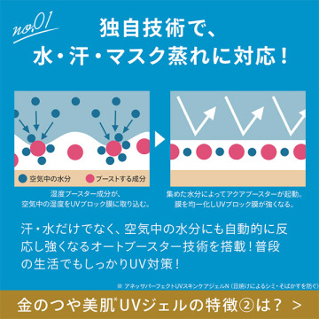 パーフェクトUV スキンケアジェル N / アネッサ(日焼け止めジェル 