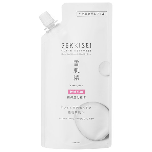 雪肌精 クリアウェルネス ピュア コンク SS / つめかえ用 / 170mL