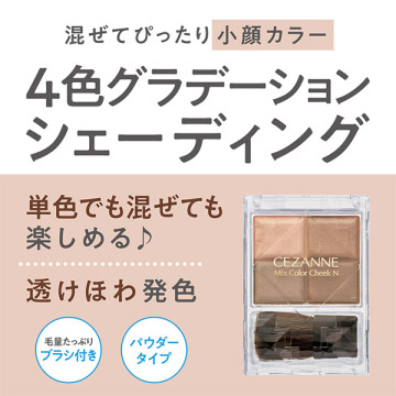 ミックスカラーチークN 04