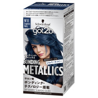 ボンディング・メタリックス / サファイアネイビー / 55g+110mL+アフターカラートリートメント15g