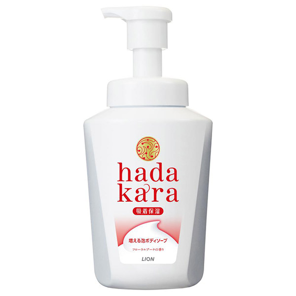 hadakaraボディソープ 泡で出てくるタイプ フローラルブーケの香り / 550ml / 本体 / フローラルブーケ