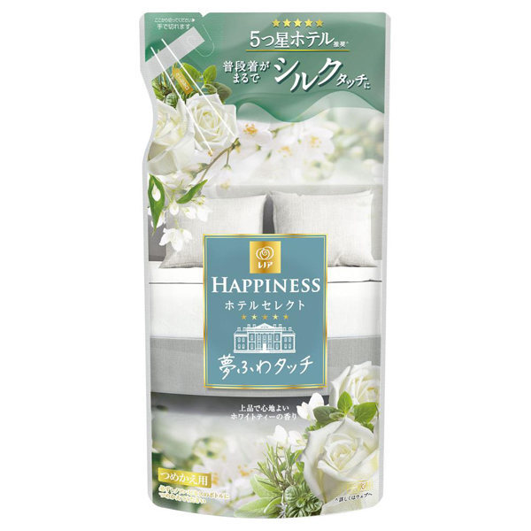 レノアハピネス 夢ふわタッチ / 400ml / 詰替え / 上品で心地よいホワイトティーの香り