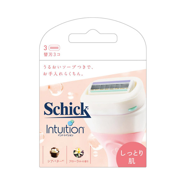 イントゥイション しっとり肌 / 替刃 3個