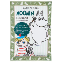 ムーミンバスパウダー しらかばの森 / 35g / なめらか / グリーン調でウッディーな香り