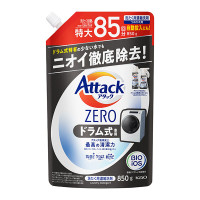 アタック ZERO ドラム式専用 / 詰替え / 850g / リーフィブリーズの香り(微香)