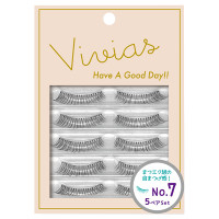 ヴィヴィアス つけまつげ / VVS-07 / 5ペア入り