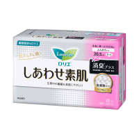 しあわせ素肌 消臭プラス 多い昼～ふつうの日用20.5cm 羽つき / 22個入り