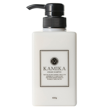 KAMIKA クリームシャンプー ボトル 400g