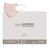 SOKAITEKI deCOGAO / HAZELNUT / 約114×126mm (Mサイズ/折りたたみ時のサイズ)/20枚入り