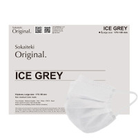 ORIGINAL マスク / ICE GREY / Lサイズ 約95×175mm(大人用/ふつうサイズ)51枚入り